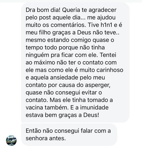 Depoimento real de aluna, imagem 7 de 13.